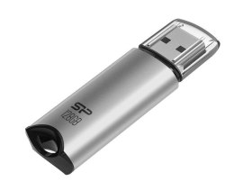 SILICON POWER Pendrive Silicon Power Marvel M02 128GB USB 3.2 kolor srebrny ALU