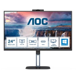 AOC Monitor AOC 23,8" 24V5CW/BK HDMI DP USB-C głośniki 5Wx2