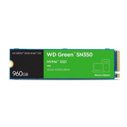 Western Digital Dysk SSD WD Green SN350 960GB M.2 2280 PCIe NVMe (2400/1900 MB/s) WDS960G2G0C