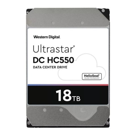 Western Digital Dysk Western Digital Ultrastar DC HC550 He18 18TB 3,5" 7200 512MB SATA III 512e TCG NP3 WUH721818ALE6L1