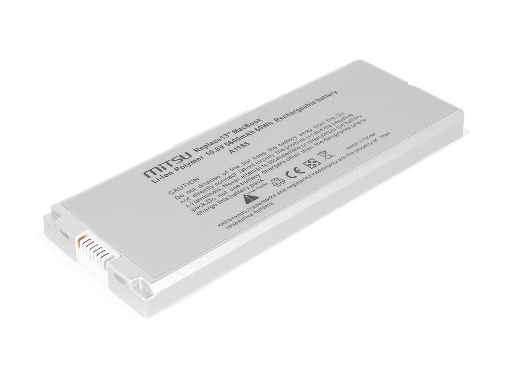Bateria mitsu Apple MacBook 13" (biała)