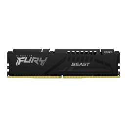 Kingston Pamięć DDR5 Kingston Fury Beast 32GB (1x32GB) 4800MHz CL38 1,1V Czarna