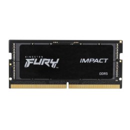 Kingston Pamięć DDR5 Kingston Fury Impact 16GB (1x16GB) 4800MHz CL38 1,1V Czarna