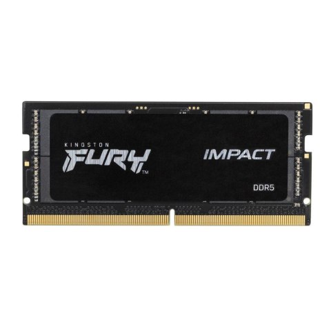 Kingston Pamięć DDR5 Kingston Fury Impact 16GB (2x8GB) 4800MHz CL38 1,1V Czarna
