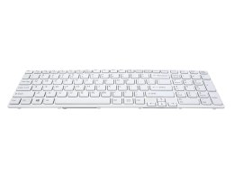 Klawiatura laptopa do Sony Vaio SVE15 (numeryczna) - biała