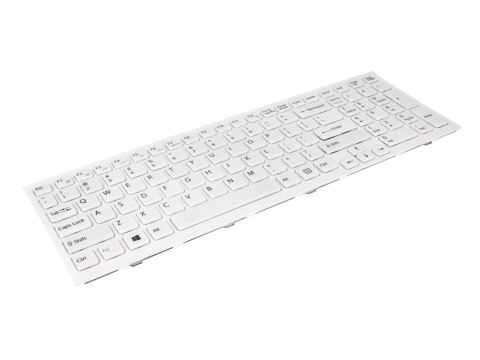 Klawiatura laptopa do Sony Vaio SVE15 (numeryczna) - biała - ramka 2