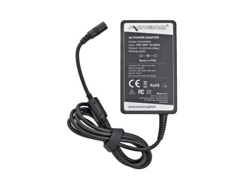 Zasilacz Movano uniwersalny 65W - 10 wtyków