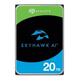 Seagate Dysk SEAGATE SkyHawk™ AI ST20000VE002 20TB 3,5