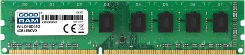 Goodram Pamięć DDR3 GOODRAM 4GB LENOVO 1600MHz PC3L-12800 DDR3 DIMM