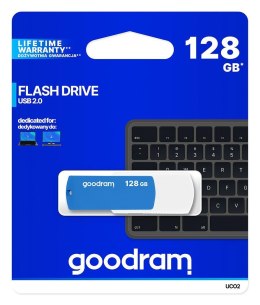 Goodram Pendrive GOODRAM UCO2 128GB USB 2.0 White-Blue