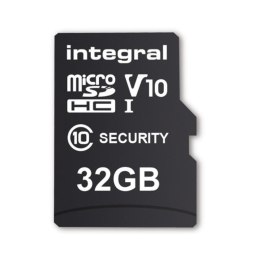 INTEGRAL Karta pamięci Security Micro SD INTEGRAL 1080p UHS-1 U1 Klasa 10 32GB (+adapter SD)