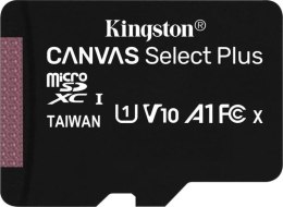 Kingston Karta pamięci Kingston microSD Canvas Select Plus 64GB UHS-I Class 10 + adapter