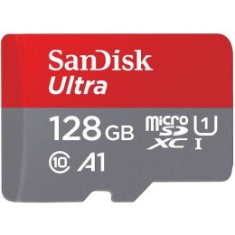 SanDisk Karta pamięci MicroSDHC SanDisk ULTRA ANDROID 128GB 120MB/s UHS-I Class 10 + adapter