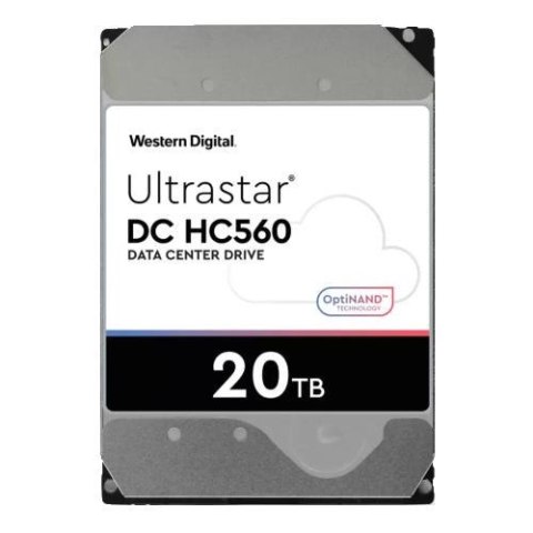 Western Digital Dysk Western Digital Ultrastar DC HC560 He20 20TB 3,5" 7200 512MB SATA III 512e DC SE WUH722020BLE6L4