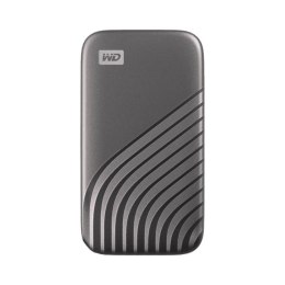Western Digital Dysk zewnętrzny SSD WD My Passport 500GB USB 3.2 Type-C WDBAGF5000AGY-WESN Grey