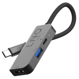 Linq Replikator portów LINQ USB-C Hub 3w1 HDMI 4K