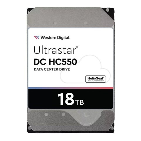 Western Digital Dysk Western Digital Ultrastar DC HC550 He18 18TB 3,5" 7200 512MB SAS TCG 512e P3 DC WUH721818AL5201