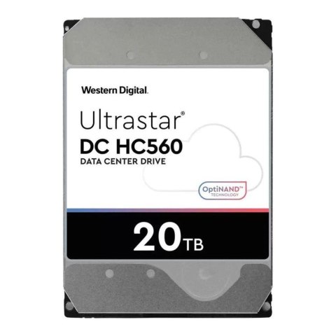 Western Digital Dysk Western Digital Ultrastar DC HC560 He20 20TB 3,5" 7200 512MB SAS SED 512e P3 DC WUH722020BL5201