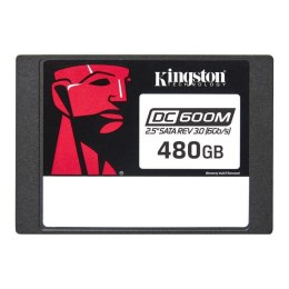 Kingston Dysk SSD Kingston DC600M 480GB SATA3 2,5'' (560/470 MB/s)