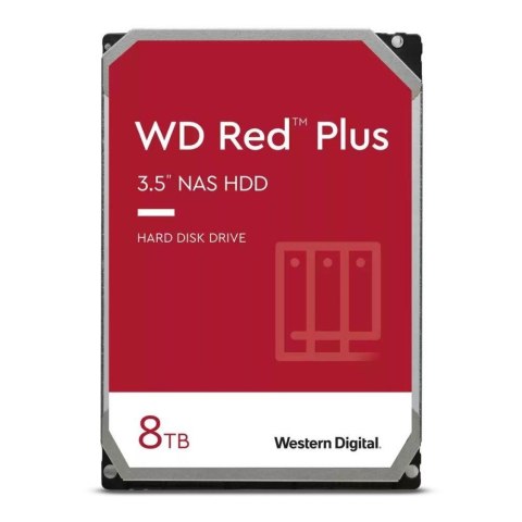 Western Digital Dysk WD Red™ Plus WD80EFPX 8TB 3,5" 5640 256MB SATA III
