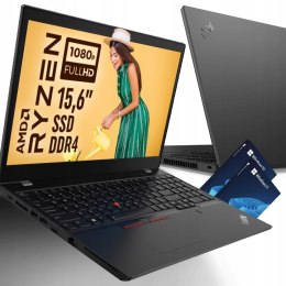 Solidny Laptop Lenovo 15 ThinkPad L15 g1 AMD RYZEN 16GB RAM SSD 256GB FHD