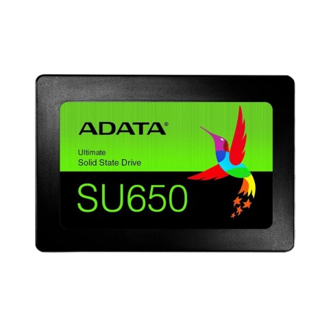 ADATA Dysk SSD ADATA Ultimate SU650 256GB 2,5" SATA3 (520/450 MB/s) 7mm, 3D NAND