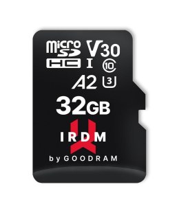 Goodram Karta pamięci microSDHC GOODRAM 32GB IRDM-A2 UHS + adapter