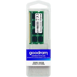 Goodram Pamięć SODIMM DDR3 GOODRAM 8GB/1600MHz
