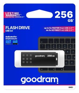Goodram Pendrive GOODRAM 256GB UME3 USB 3.0 Black