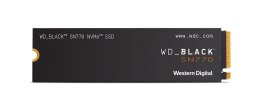 Western Digital Dysk SSD WD Black SN770 2TB M.2 2280 PCIe NVMe (5150/4850 MB/s) WDS200T3X0E