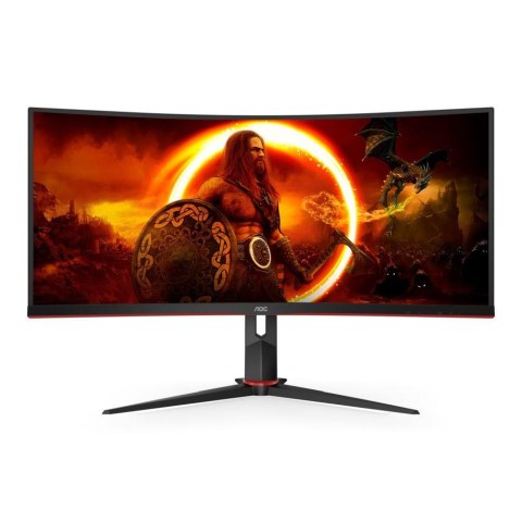 AOC Monitor AOC 34" CU34G2XP/BK 2xHDMI 2xDP 5xUSB