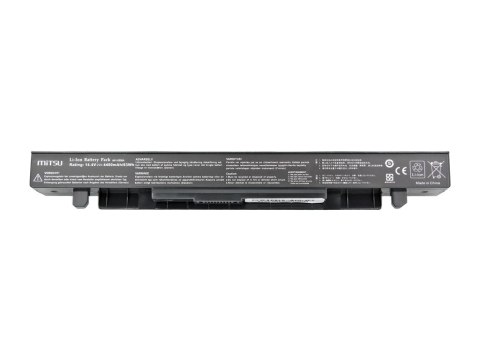 Bateria Mitsu do Asus X550, A450, F450, K550 (4400mAh)