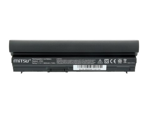 Bateria Mitsu do Dell Latitude E6220, E6320 (6600 mAh)