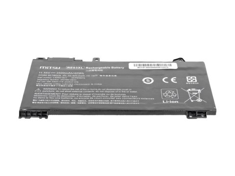 Bateria Mitsu do HP 430 G6, 450 G6