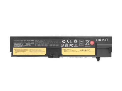Bateria Mitsu do Lenovo ThinkPad E570, E570C, E575