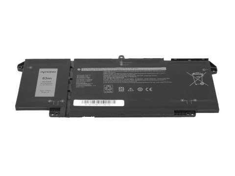 Bateria Movano do Dell Latitude 5320, 7320, 7520
