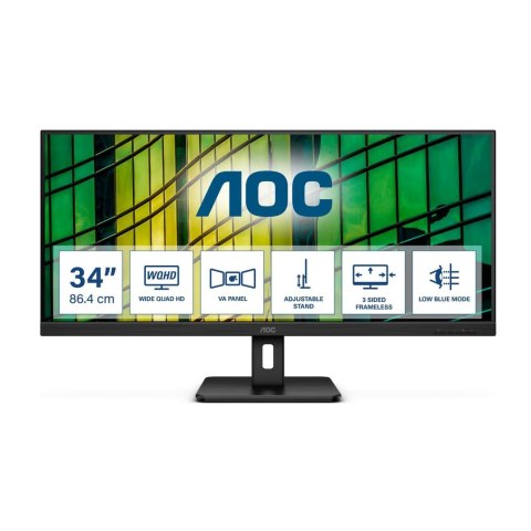 AOC Monitor AOC 34" U34E2M 2xHDMI DP