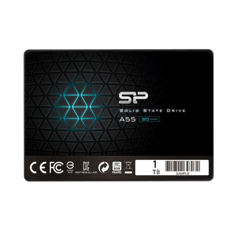 SILICON POWER Dysk SSD Silicon Power A55 1TB 2.5" SATA3 (500/450) 3D NAND, 7mm BULK