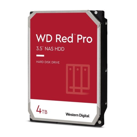 Western Digital Dysk WD Red™ Pro WD4005FFBX 4TB 3,5" 7200 256MB SATA III NAS