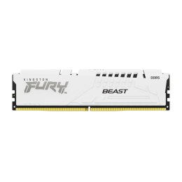 Kingston Pamięć DDR5 Kingston FURY Beast 16GB (1x16GB) 6400MHz CL32 1,4V White EXPO