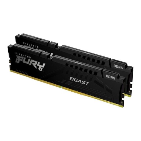 Kingston Pamięć DDR5 Kingston FURY Beast 32GB (2x16GB) 5200MHz CL36 1,25V Black EXPO