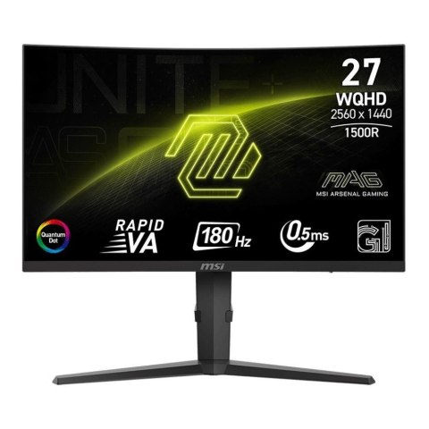 MSI Monitor MSI 27" MAG 275CQRF QD E2 2xHDMI DP 4xUSB