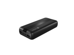 Natec Powerbank Natec Trevi Slim 20000mAh 2x USB-A + 1x USB-C czarny