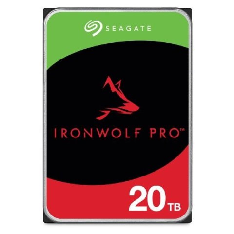 Seagate Dysk SEAGATE IronWolf™ PRO ST20000NT001 20TB 3,5" 7200 256MB SATA III NAS