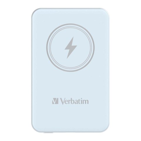 VERBATIM Powerbank Verbatim Charge 'n' Go Magnetic Wireless 10000mAh USB-C PD 3.0 Blue