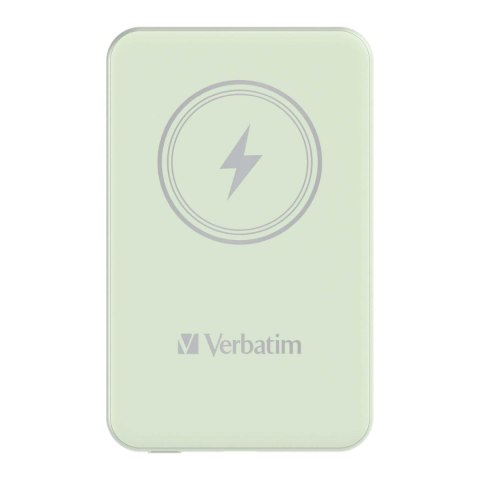 VERBATIM Powerbank Verbatim Charge 'n' Go Magnetic Wireless 10000mAh USB-C PD 3.0 Green