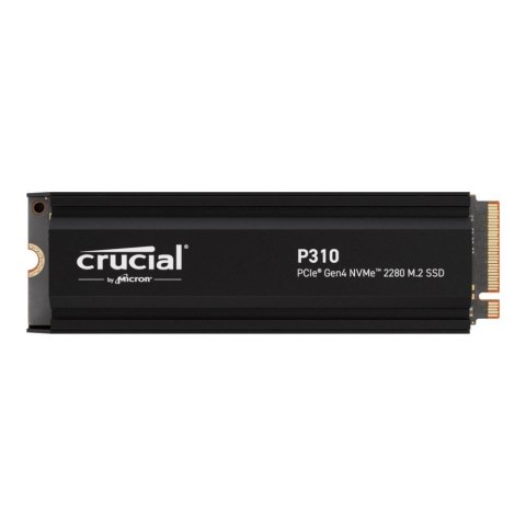 CRUCIAL Dysk SSD Crucial P310 1TB M.2 PCIe 4.0 NVMe 2280 (7100/6000 MB/s) z radiatorem