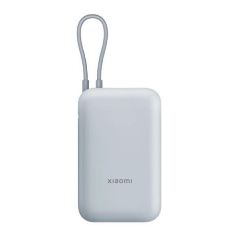 XIAOMI Powerbank Xiaomi 22,5W 10000mAh 2xUSB-C 1xUSB-A wbudowany kabel Ice Blue
