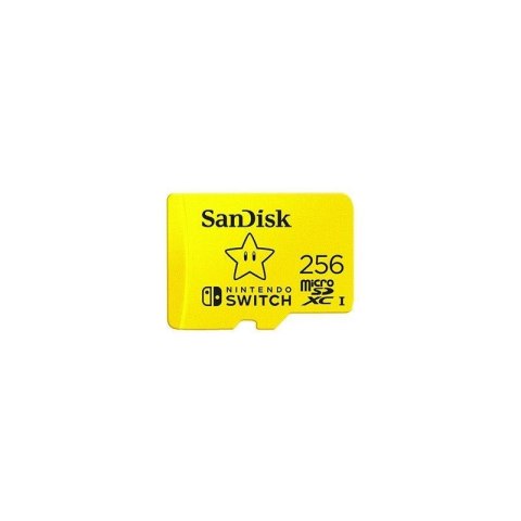 Sandisk Karta pamięci MicroSDXC SanDisk Nintendo Switch 256GB 100/90 MB/s V30 UHS-I U3 Sandisk Karta pamięci MicroSDXC SanDisk Nintendo Switch 256GB 100/90 MB/s V30 UHS-I U3