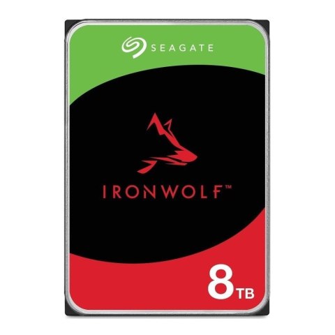Seagate Dysk SEAGATE IronWolf™ ST8000VN002 8TB 3,5" 5400 256MB SATA III NAS Seagate Dysk SEAGATE IronWolf™ ST8000VN002 8TB 3,5" 5400 256MB SATA III NAS